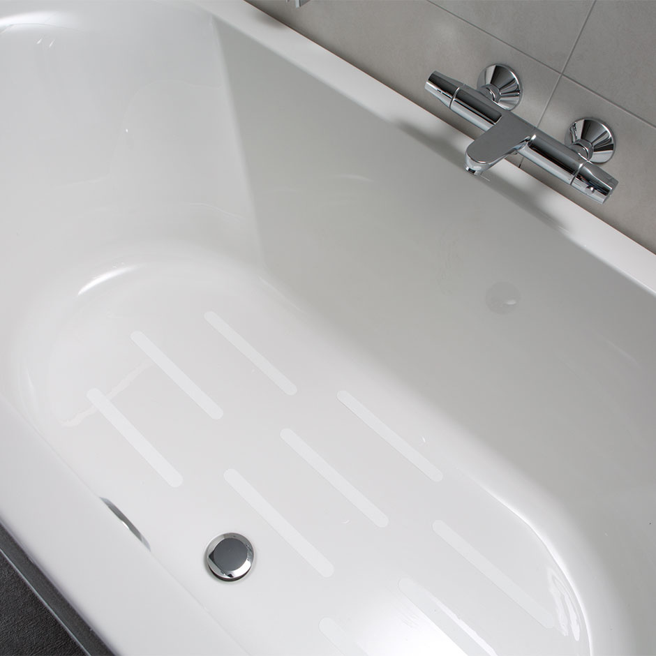 veerboot bord Factureerbaar Anti slip sticker langwerpig voor bad, douche en badkamer 12 stuks |  Zorgmiddelenaanhuis.nl
