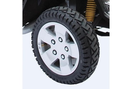Pride Scootmobiel buitenband 13 x 4.00 - 8 Zwart (excl velg)