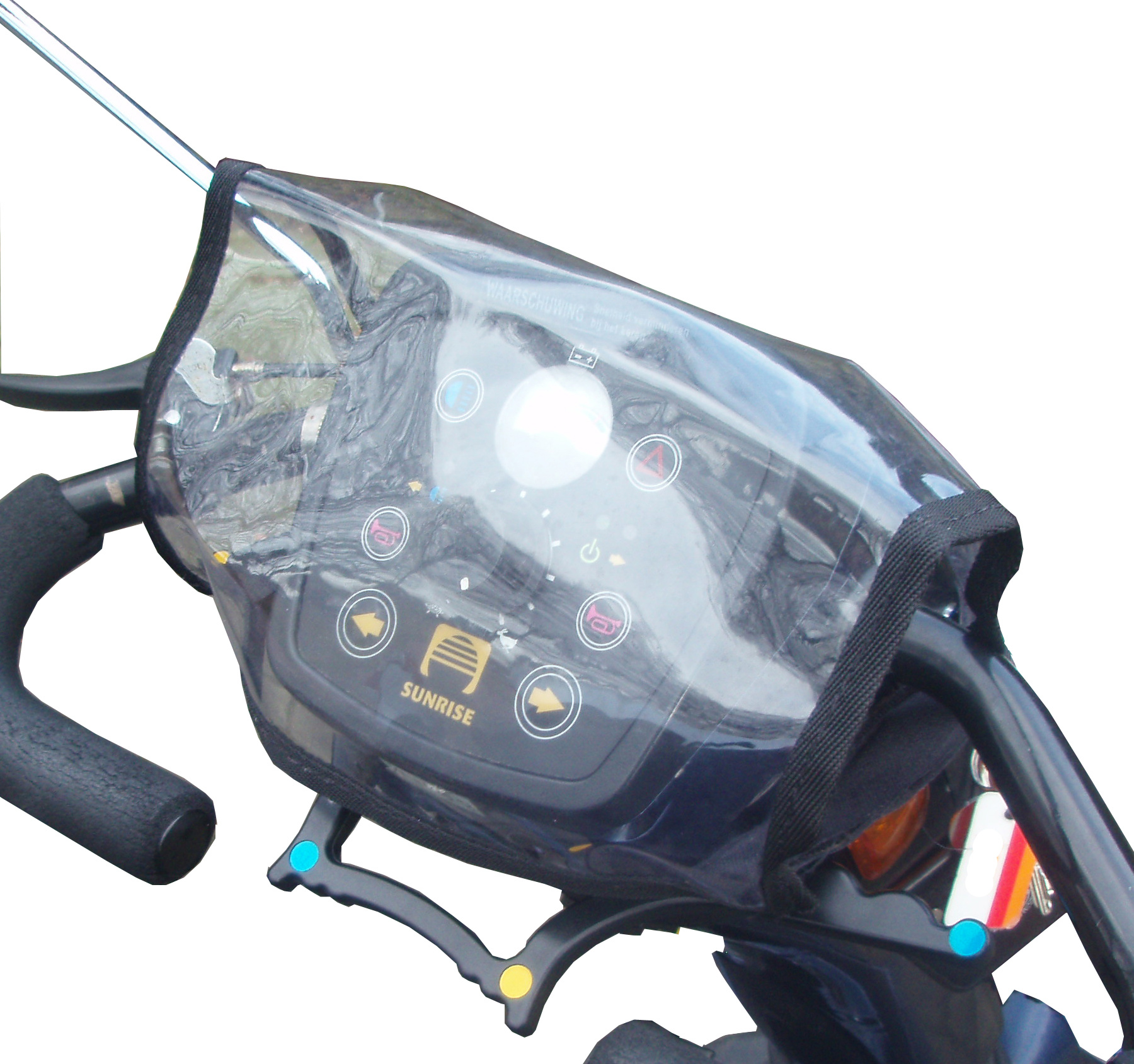 Zorgmiddelenaanhuis Dashboardbeschermer voor uw scootmobiel afbeelding