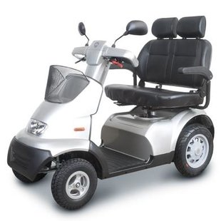 Dubbele zitting voor Breeze S4 (betreft alleen de zitting)