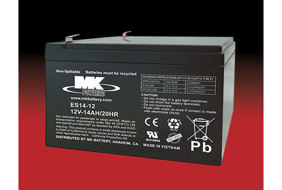 MK Battery 14AH AGM accu voor uw scootmobiel