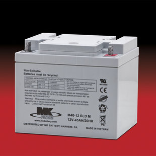 45AH AGM accu voor uw scootmobiel