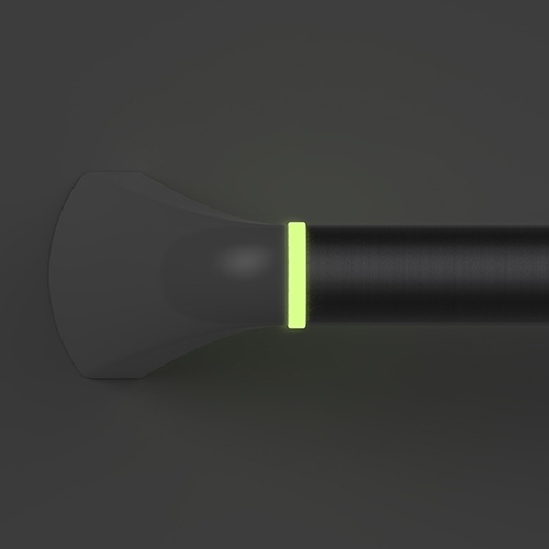 Secucare Glow in the dark afsluitdop voor wandbeugel. afbeelding