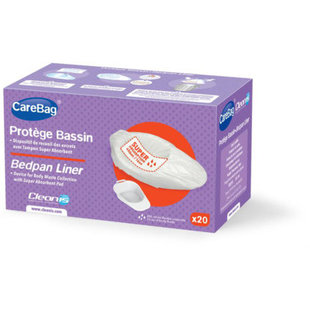 Carebag ondersteekzak bedpanliner (20st)