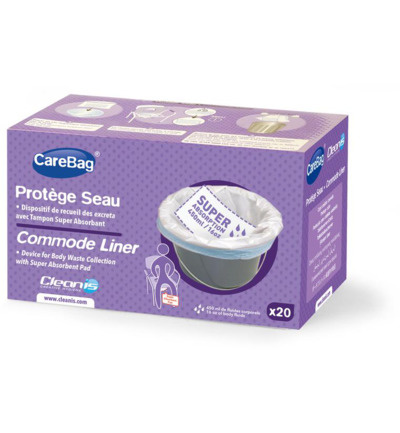 CareBag Carebag Toiletstoel commodeliner (20st) afbeelding
