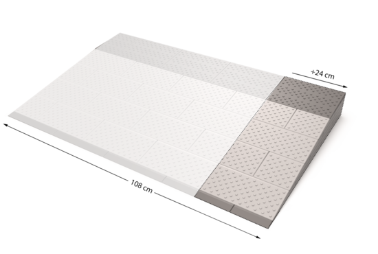 Secucare Secucare modulaire drempelhulp verbredingsset