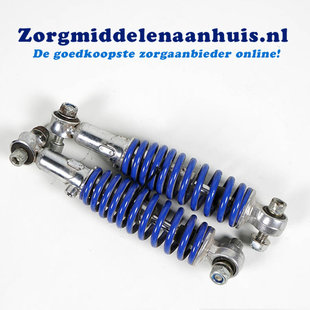 Breeze C4 schokdempers achter blauw (per stuk) (Tweedehands)