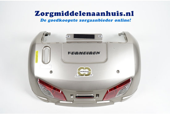 Vermeiren Carpo 4 achterbumper compleet zilver (Tweedehands)