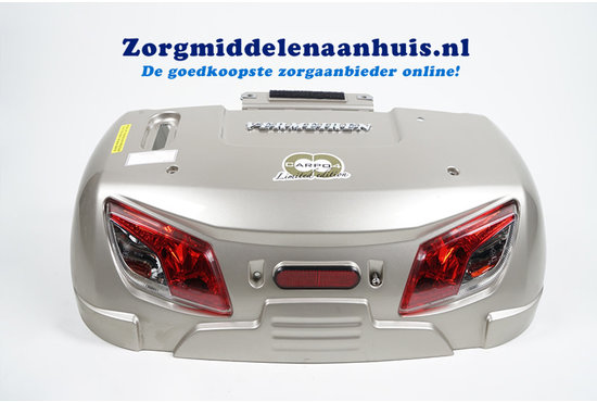 Vermeiren Carpo 4 achterbumper compleet zilver (Tweedehands)