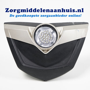 Mercurius 4 koplamp + afdekking compleet champagne (Tweedehands)