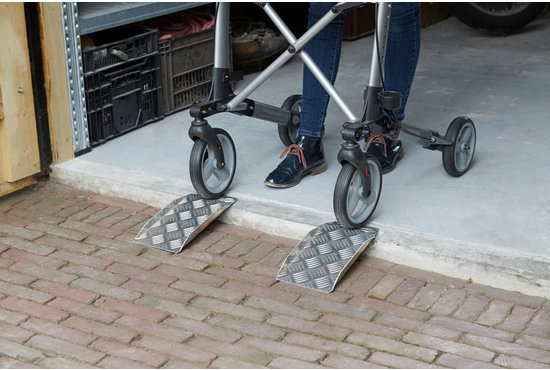 Secucare SecuCare Drempelhulp, Portable 0 - 100mm Set van 2