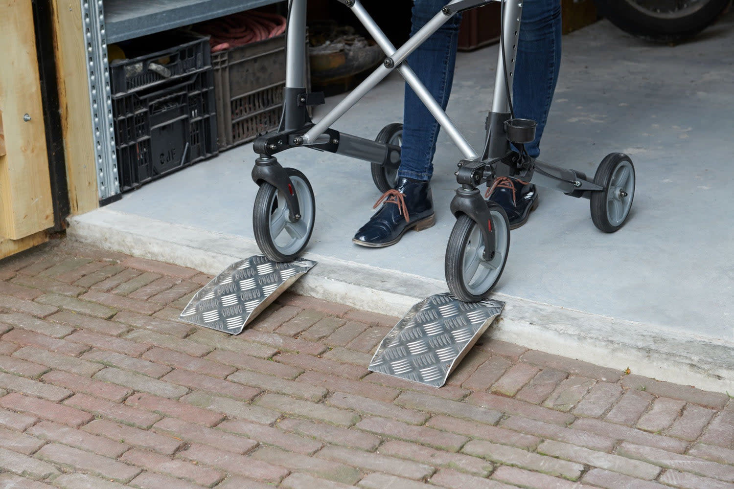 Secucare SecuCare Drempelhulp, Portable 0 - 100mm Set van 2 afbeelding