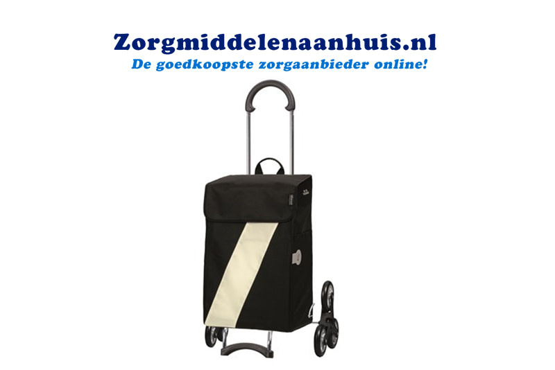 Schuine streep Pat Prooi Boodschappentrolley Stairway shopper | Zorgmiddelenaanhuis.nl