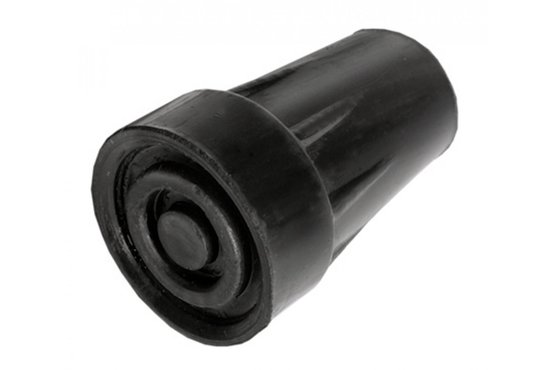 Scootmobielaanhuis Anti-slip dop 16 mm, diameter 30 mm, hoogte 45 mm.  ( Per stuk )