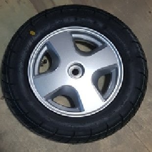 Afikim compleet achterwiel rechts - Breeze S alle modellen