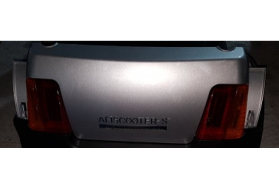 Afikim Afikim achterkap zilver compleet met verlichting - Breeze S 2017 | Breeze S PLUS