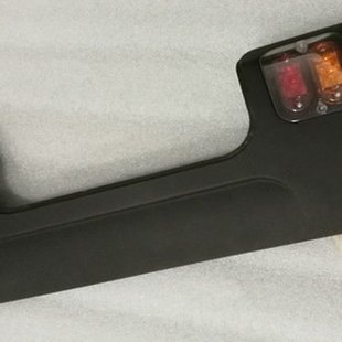 Afikim achterbumper compleet met verlichting - Breeze C hoge accukap | Breeze C PLUS