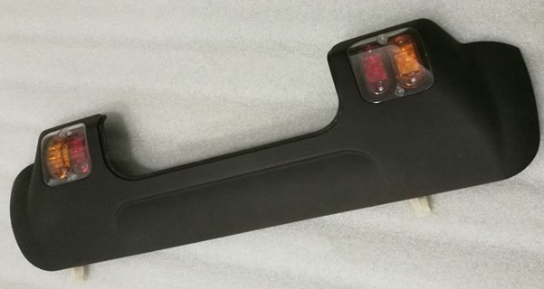 Afikim Afikim achterbumper compleet met verlichting - Breeze C hoge accukap | Breeze C PLUS afbeelding