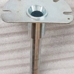 Afikim ontvangst pin voorzien van gaten voor bevestiging stoel - Breeze S alle modellen