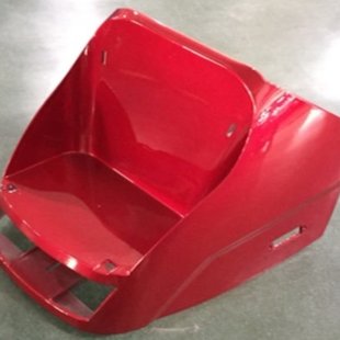 Afikim losse voorkap kleur rood - Breeze C3 | Breeze C3 PLUS