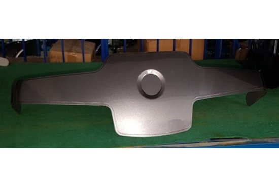 Afikim Afikim voorkap stuur zilver exclusief sticker logo - Breeze S 2017 | Breeze S PLUS