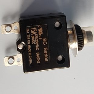 Afikim zekering 15A excl. bekabeling-Breeze S alle modellen | Breeze C | Breeze C PLUS