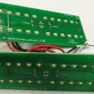 Afikim printplaat LED knipperlicht achterkant - Breeze S alle modellen