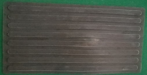 Afikim Afikim rubber matje voor accu's - Breeze C hoge accukap | Breeze C PLUS afbeelding