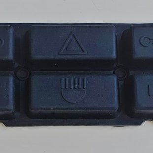 Afikim rubberen knoppen display - Breeze C PLUS