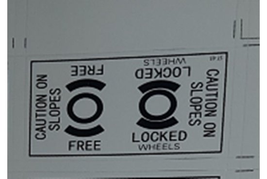 Afikim Afikim sticker label EM Brake releas - Breeze S alle modellen