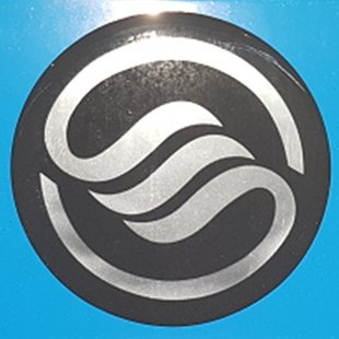 Afikim sticker met rond logo Afikim - Breeze C en Breeze S alle modellen