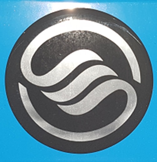 Afikim Afikim sticker met rond logo Afikim - Breeze C en Breeze S alle modellen afbeelding