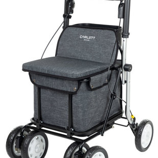 Boodschappen Rollator Antraciet Carlett Lett900