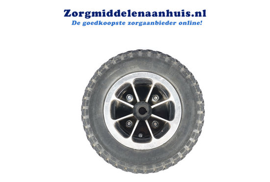 Afikim Breeze C4 achterwiel  met band matig (Tweedehands)