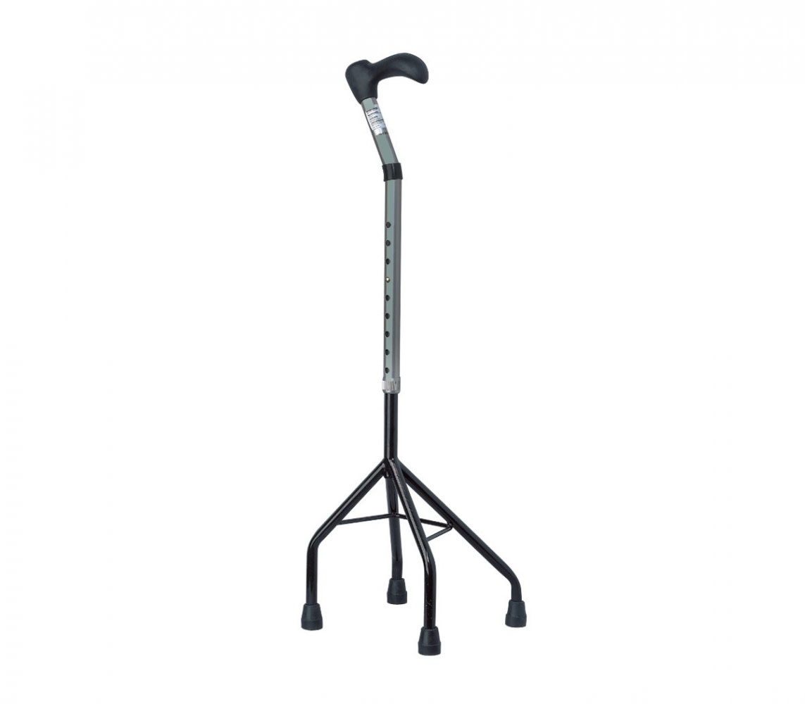 Able2 Wandelstok vierpoot verstelbaar afbeelding