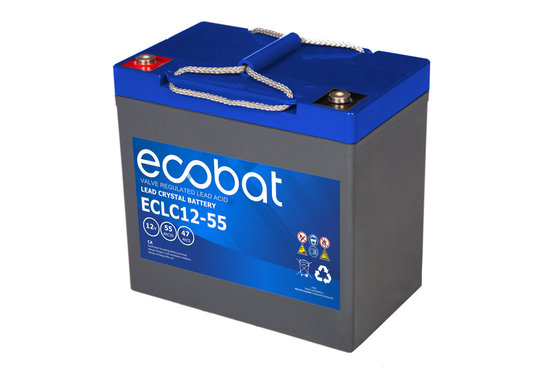 Ecobat 55AH AGM accu voor uw scootmobiel (Ecobat)