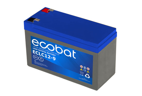 Ecobat 9AH AGM accu voor uw scootmobiel (Ecobat)