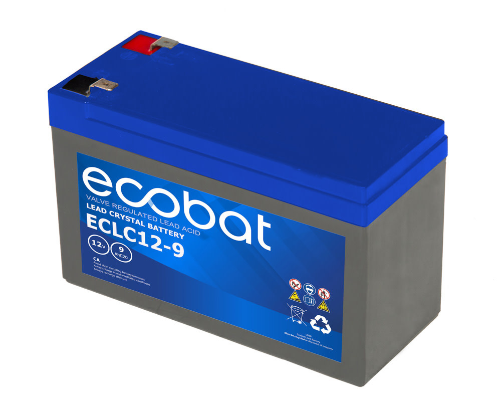 Ecobat 9AH AGM accu voor uw scootmobiel (Ecobat) afbeelding