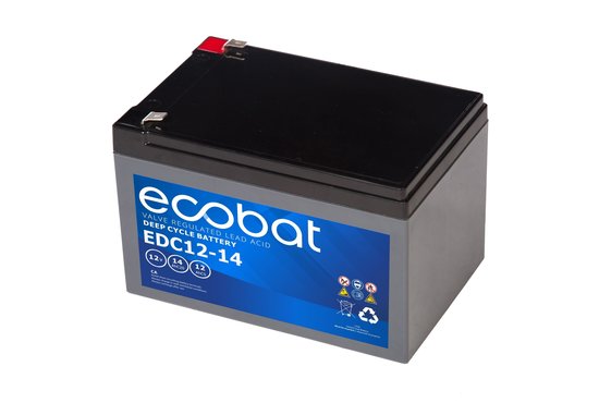 Ecobat 14AH AGM accu voor uw scootmobiel (Ecobat)