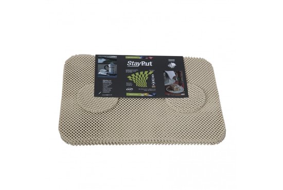 Stayput Anti-slip placemat en onderzetter set ( 6 + 6 stuks )