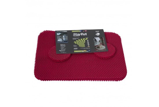 Stayput Anti-slip placemat en onderzetter set ( 6 + 6 stuks )