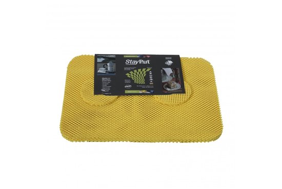 Stayput Anti-slip placemat en onderzetter set ( 6 + 6 stuks )