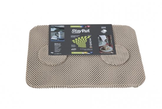 Stayput Anti-slip placemat en onderzetter set ( 6 + 6 stuks )