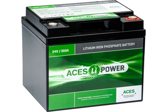 ACES LITHIUM LIFEPO4 scootmobiel accu 30AH (24V)