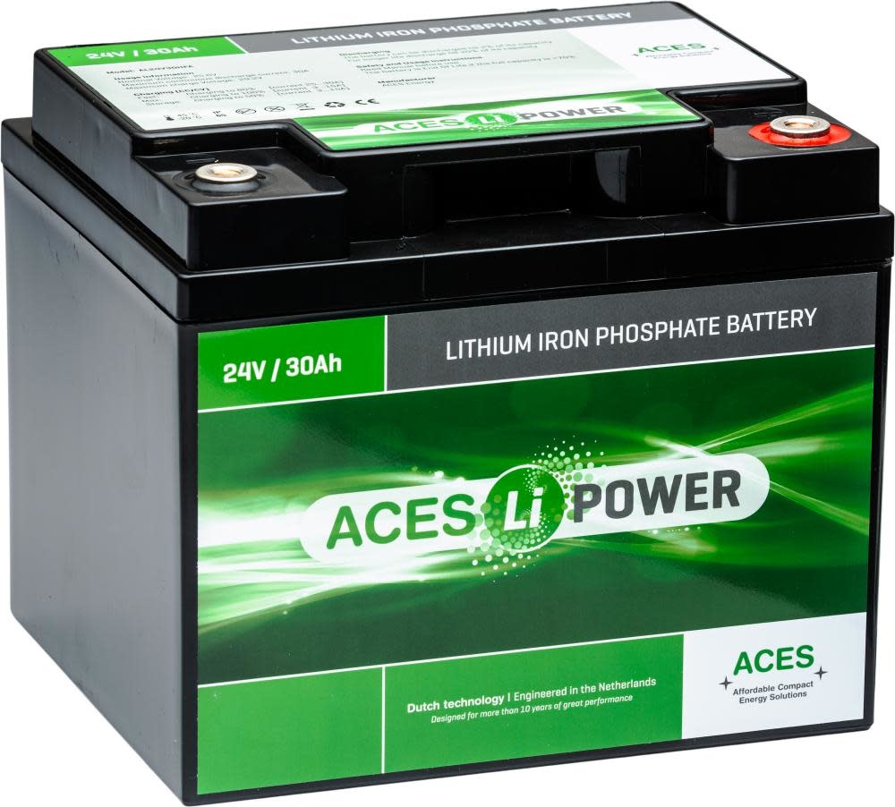 ACES LITHIUM LIFEPO4 scootmobiel accu 30AH (24V) afbeelding