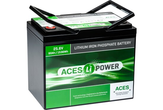 ACES LITHIUM LIFEPO4 scootmobiel accu 60AH (24V)