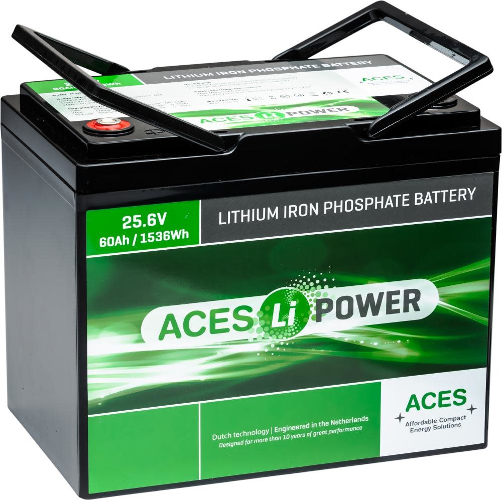 ACES LITHIUM LIFEPO4 scootmobiel accu 60AH (24V) afbeelding
