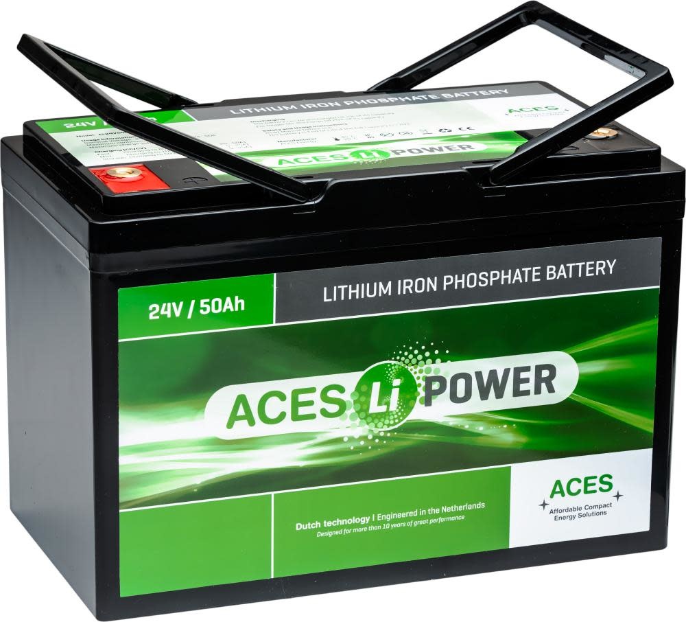 ACES LITHIUM LIFEPO4 scootmobiel accu 50AH (24V) afbeelding