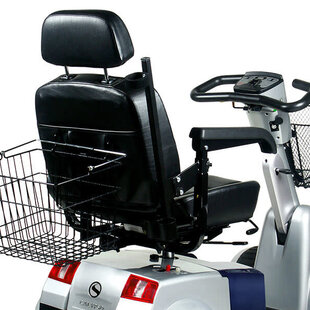 Achtermand compleet met houder Fortress Calypso - Tweedehands