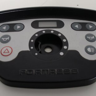 Console bovenkap compleet Fortress Calypso (exclusief potmeter en printplaat)  - Tweedehands